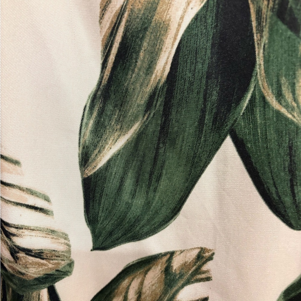 Great Jones Tropical Leaf Print Midi Dress - Picture 7 of 7